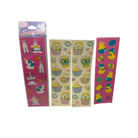 Easter-Themed Stickers Set Of 4 Sheets By Paper Accents - Picture 2 of 4